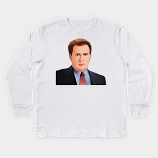 The West Wing Jed Bartlet Kids Long Sleeve T-Shirt